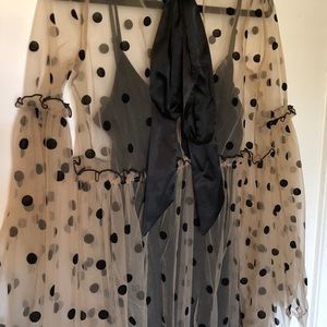ASOS Polka Dot Cocktail Dress